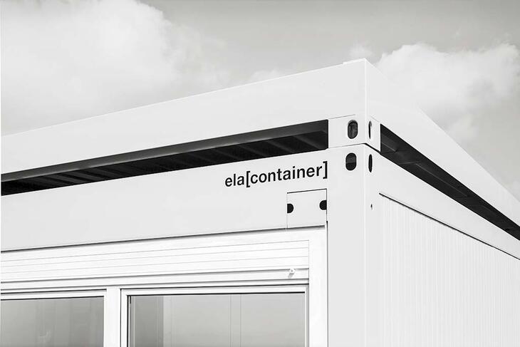 Modul med solcirkulationstak