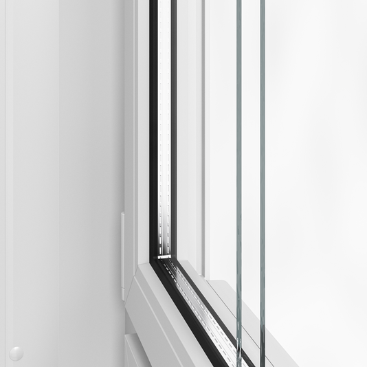 Isolerglas i modulerna