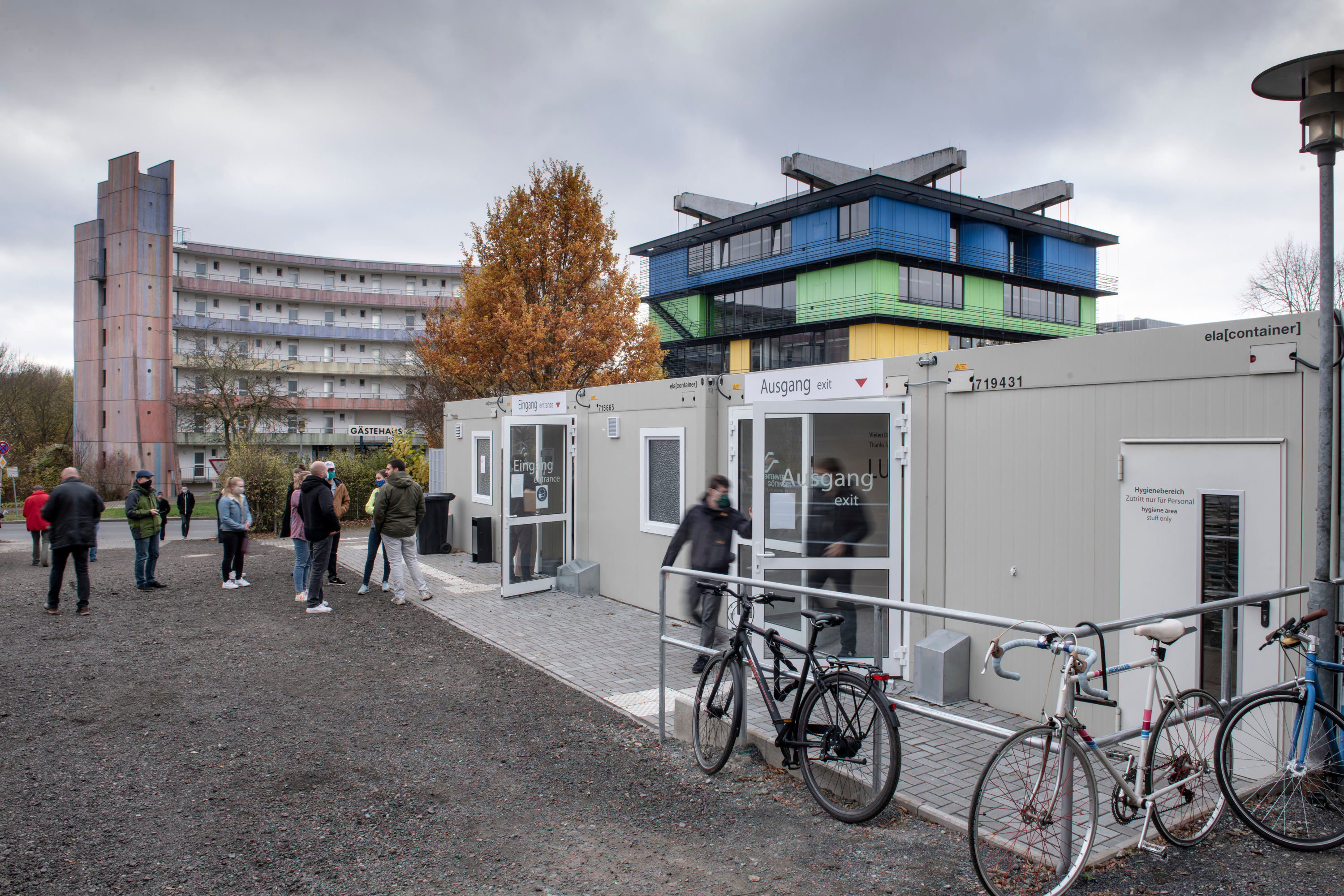 Canteen made of ELA containers