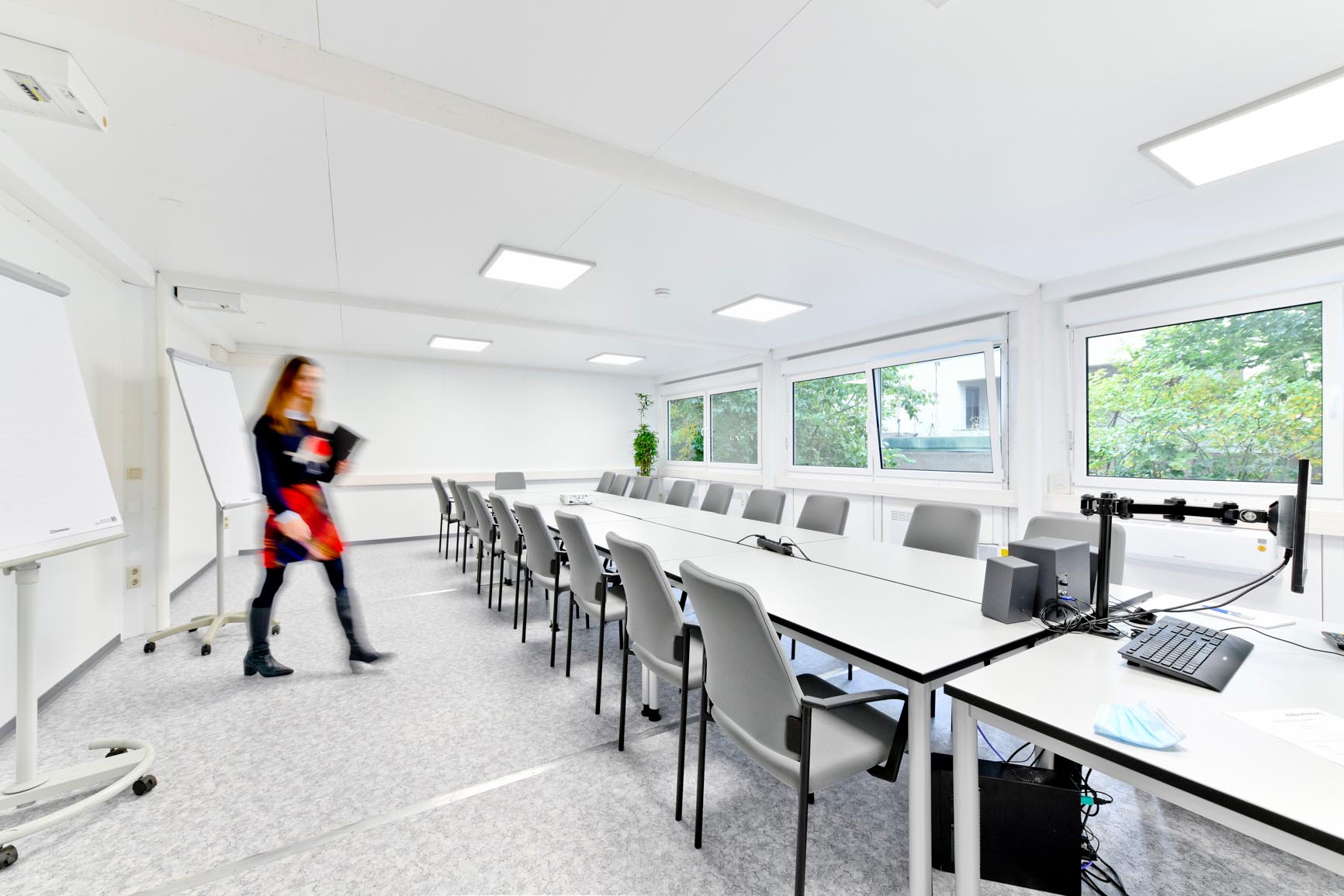 Training room from ELA containers
