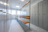ELA supplied lockers and benches to equip the changing rooms ready for use.