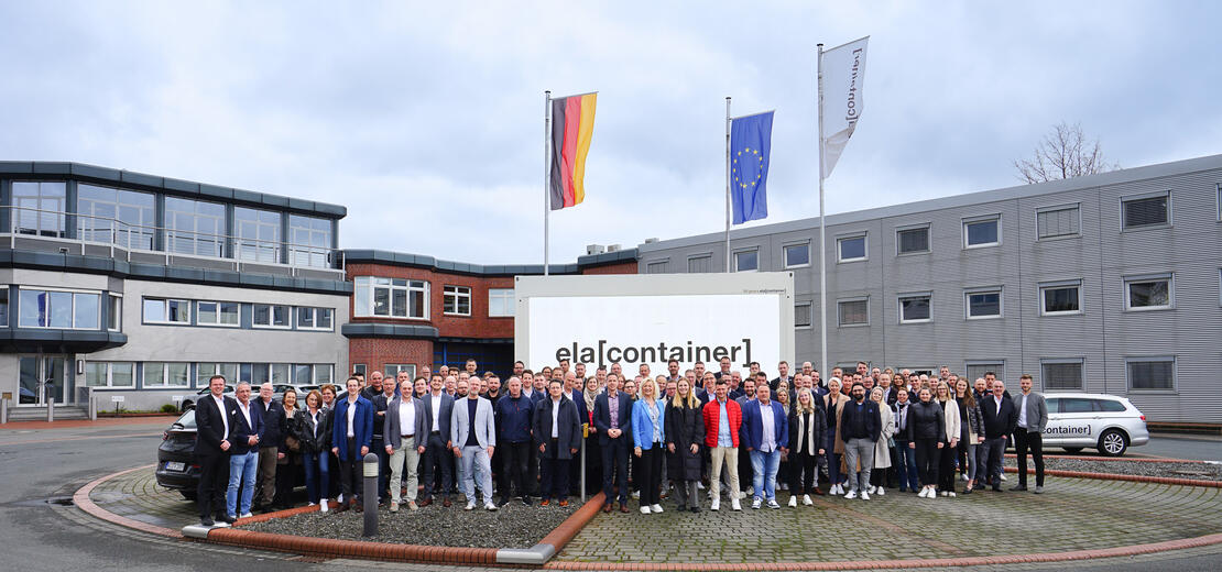 Sales staff at ELA Container