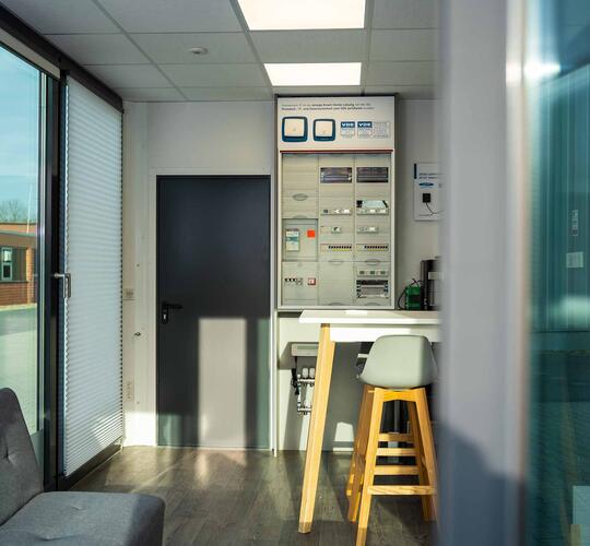 Mobile ELA Container Showroom for Smart Home Technology