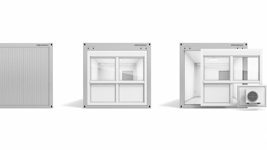 diagram of modularity for ELA Container