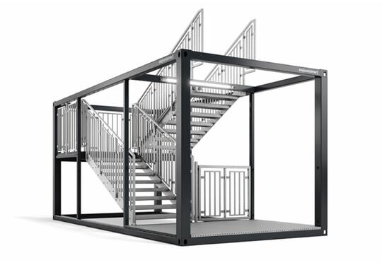 ELA Container Stairwell for a Modular Building