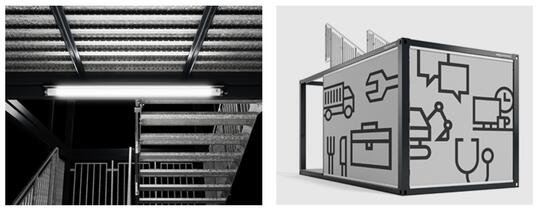 Staircase Modules by ELA Container
