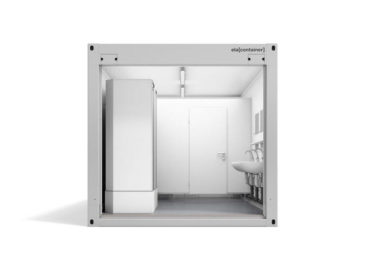 ELA Sanitary containers 3m Wide Sanitary container by ELA Container UK