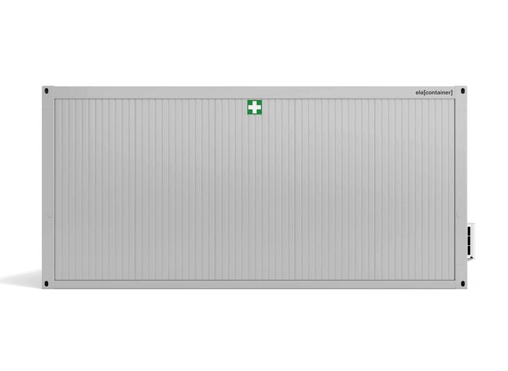 First-aid container by ELA Container UK, outside view