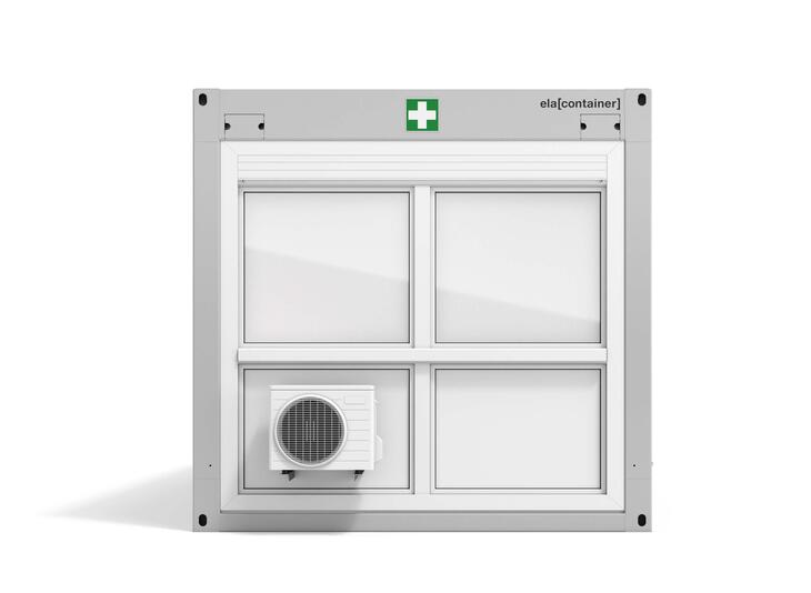 First-aid container by ELA Container UK, outside view