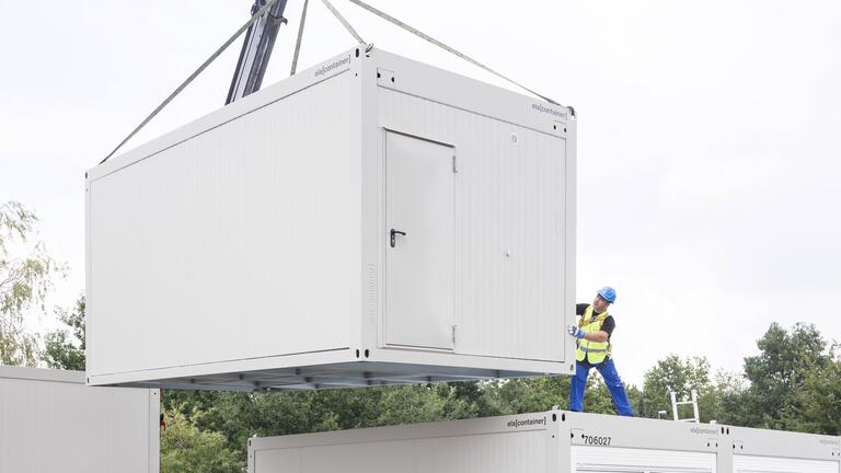 Assembly of Welfare Facilities by ELA Container