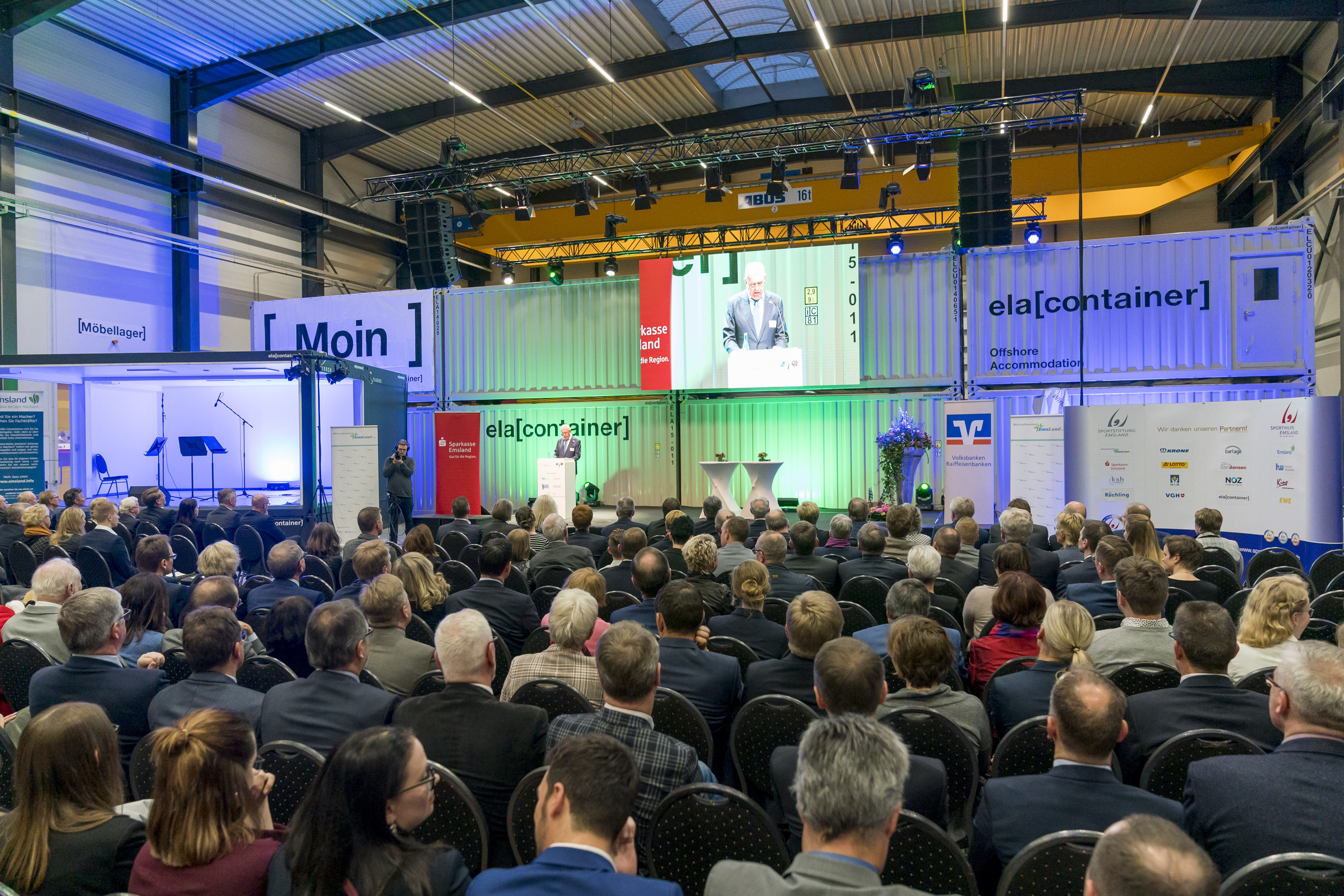 Event in production hall