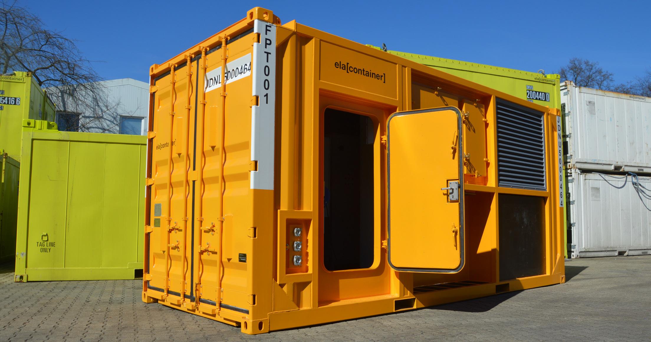 Custom-Made Containers as Power Units