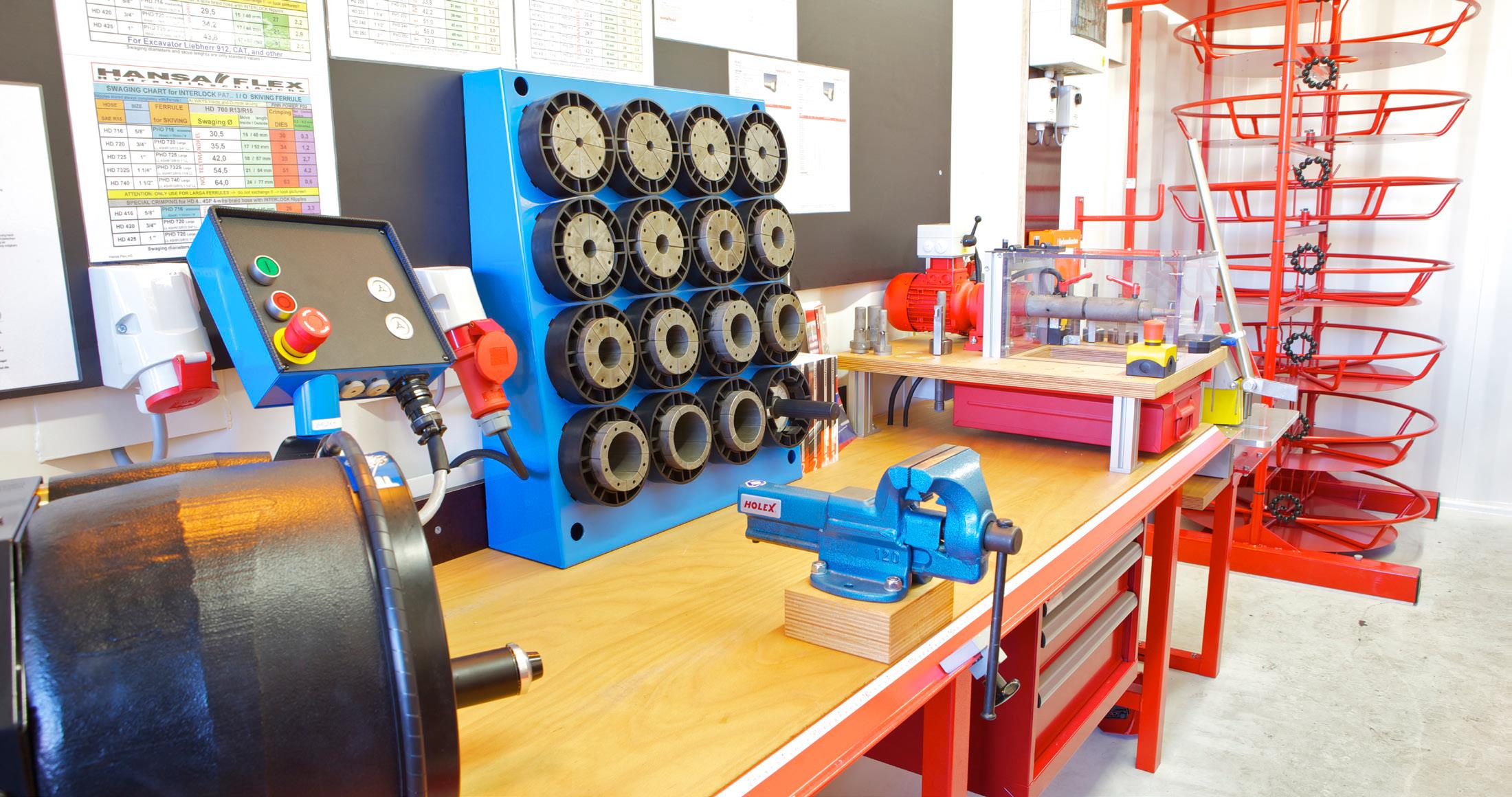 Offshore Hose-Workshop Container