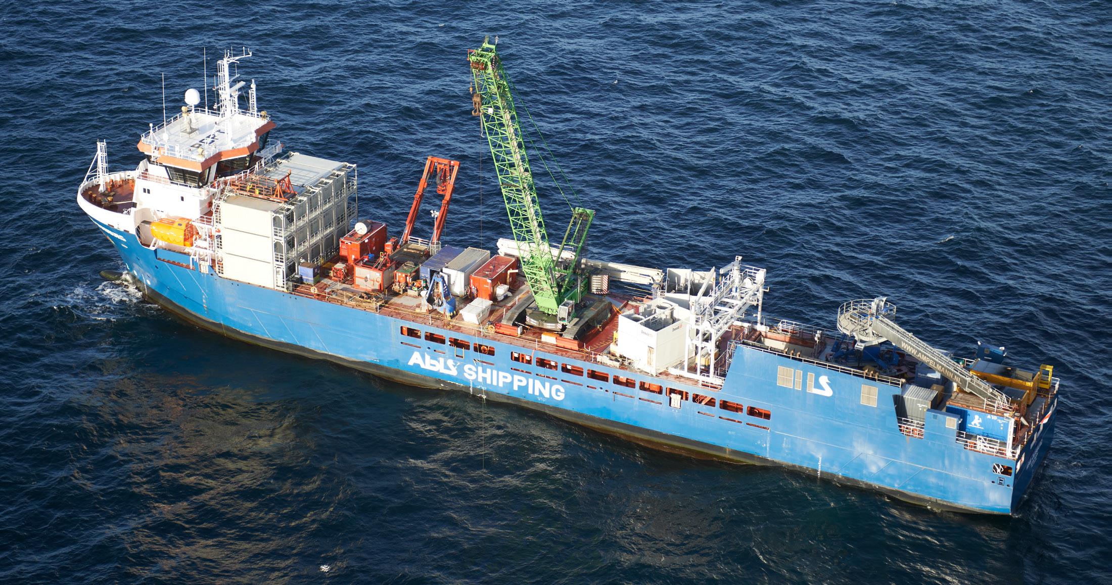 Temporary Offshore Accommodation on a cargo ship