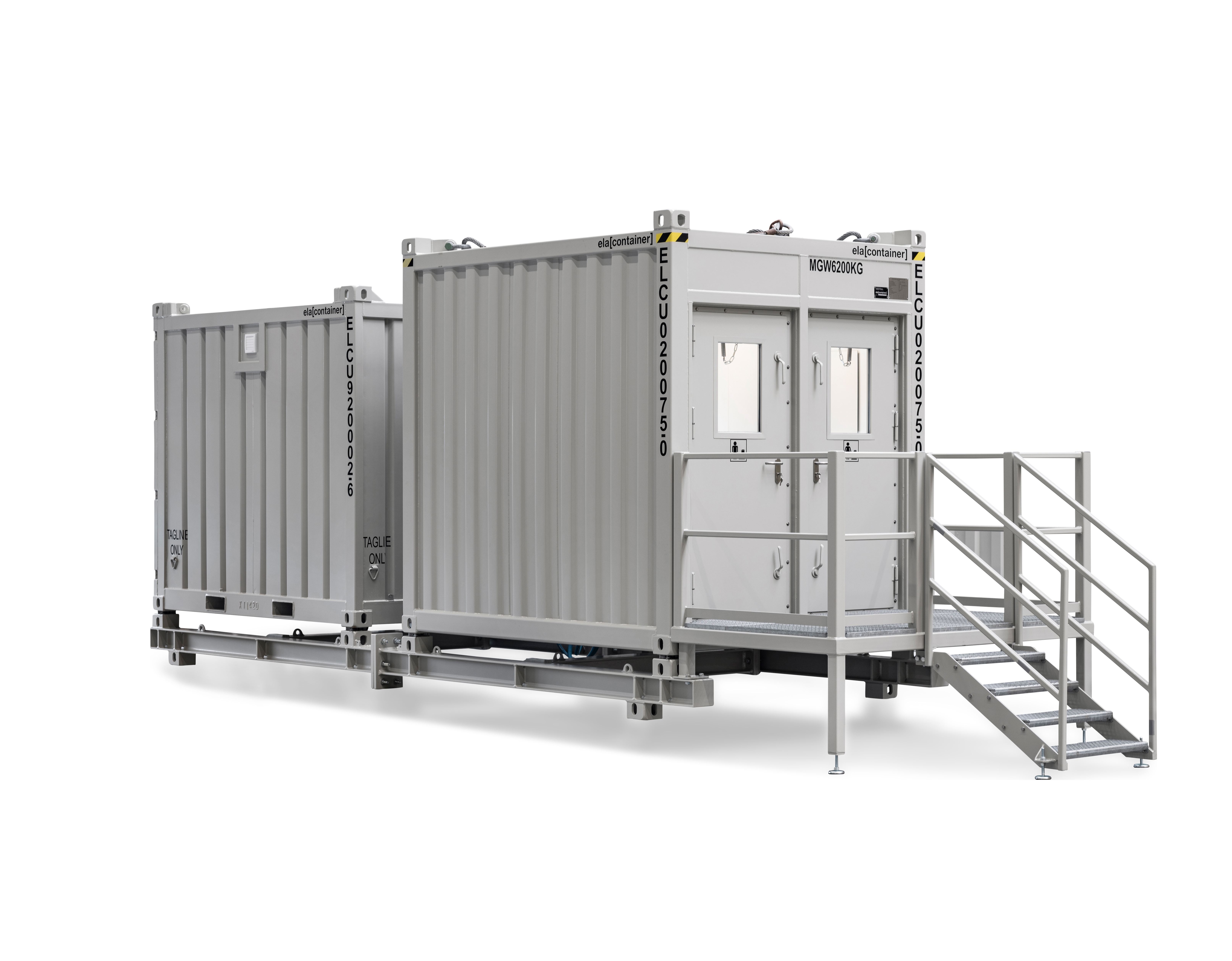 ELA Offshore Toilet module with exchangeable tank container