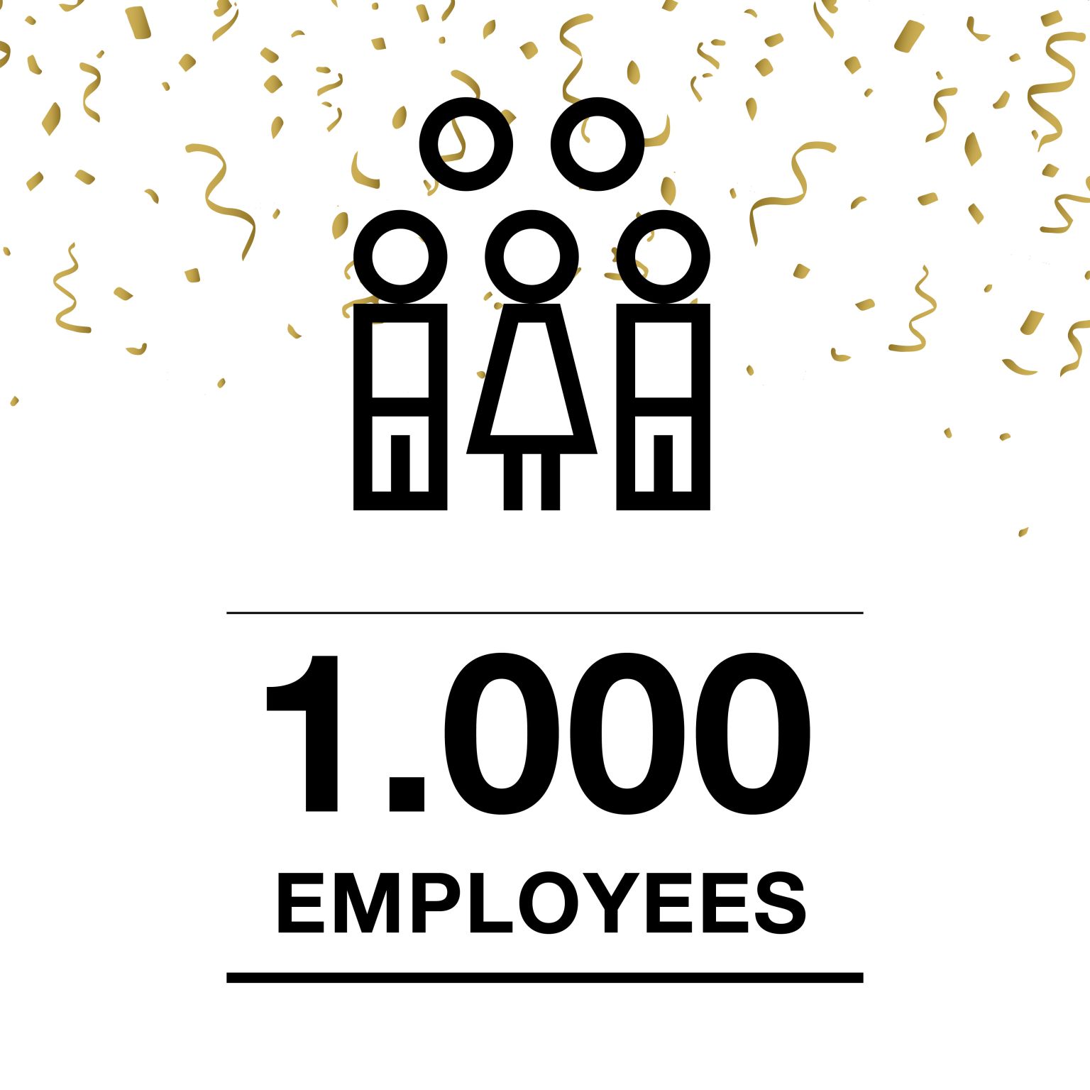 1,000 employees