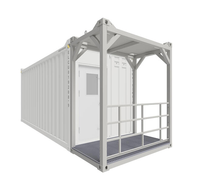 Gangway Container combined with Allrounder
