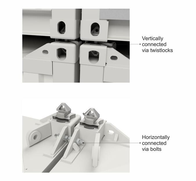 Containermontage 20ft