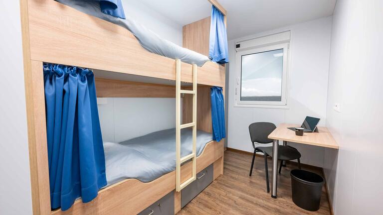 Rent or buy offshore sleeping containers