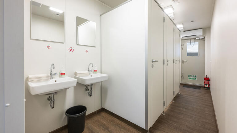 Rent or buy offshore toilet containers