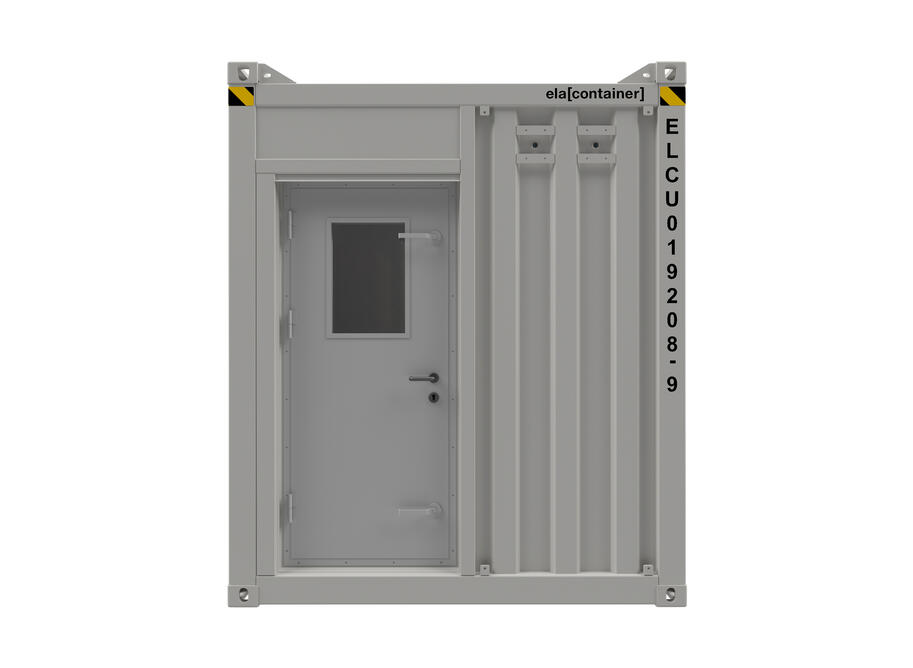 20 ft ELA Offshore Multipurpose Container 20 ft ELA Offshore Multipurpose Container - closed frontview