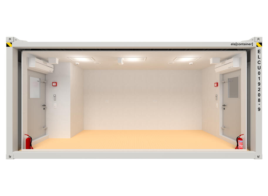 20 ft ELA Offshore Multipurpose Container 20 ft ELA Offshore Multipurpose Container - open sideview