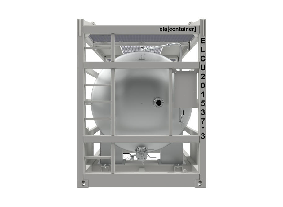 ELA Offshore Horizontal Chemical Tank ELA Offshore Horizontal Chemical Tank - Frontansicht