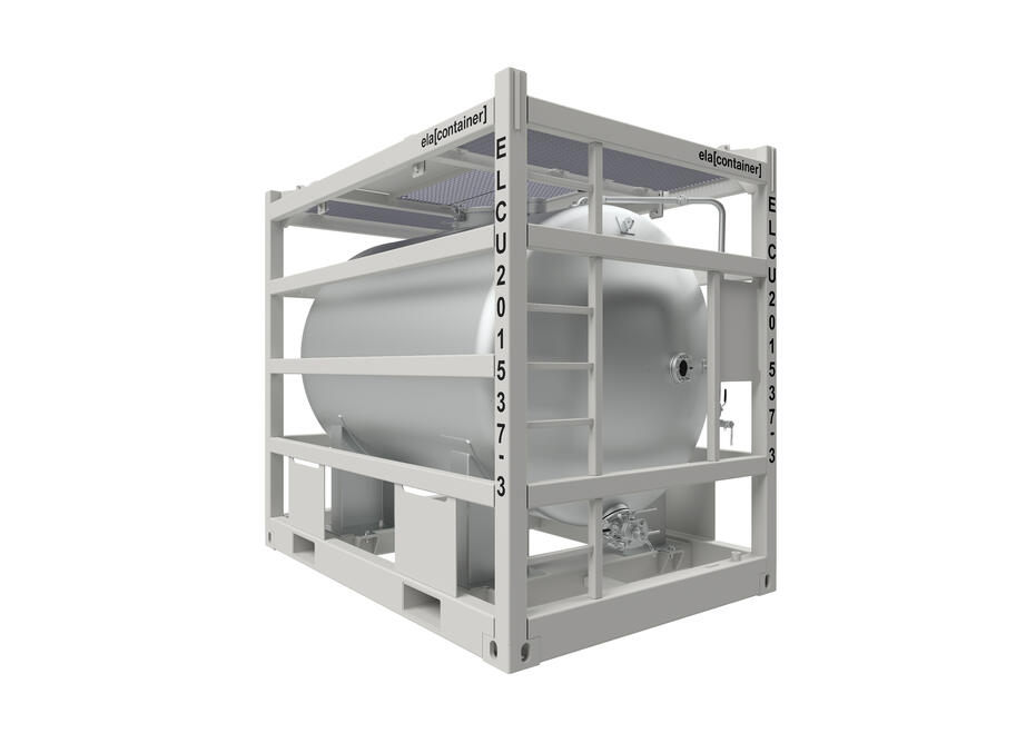 ELA Offshore Horizontal Chemical Tank ELA Offshore Horizontal Chemical Tank - schräge Ansicht