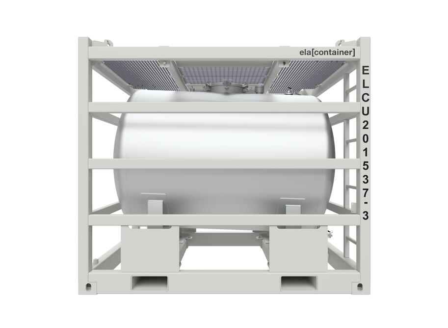ELA Offshore Horizontal Chemical Tank ELA Offshore Horizontal Chemical Tank - Seitenansicht
