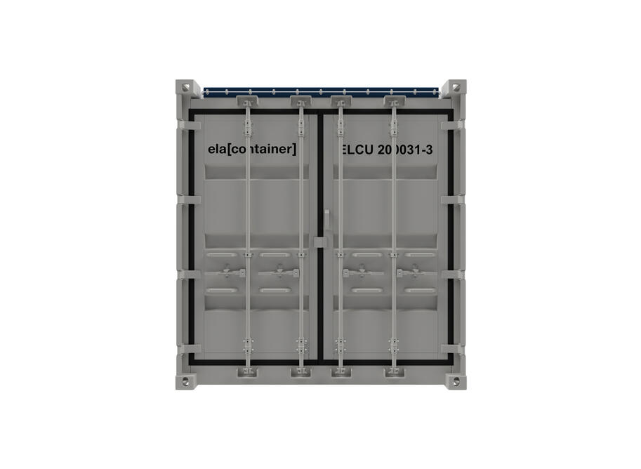 20 ft ELA Offshore Open Top Container 20 ft ELA Offshore Open Top Container - closed frontview