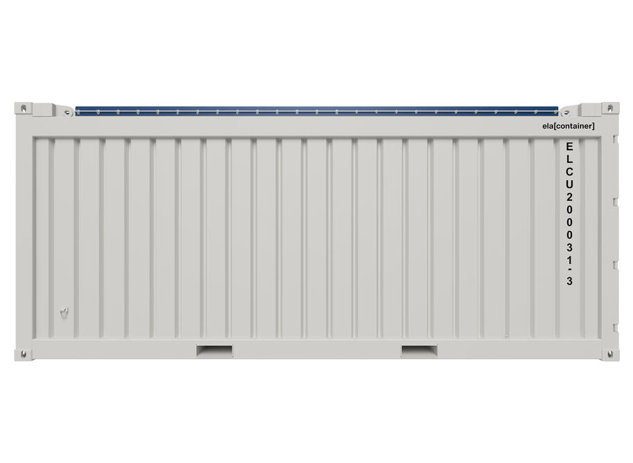 20 ft ELA Offshore Open Top Container 20 ft ELA Offshore Open Top Container - closed sideview