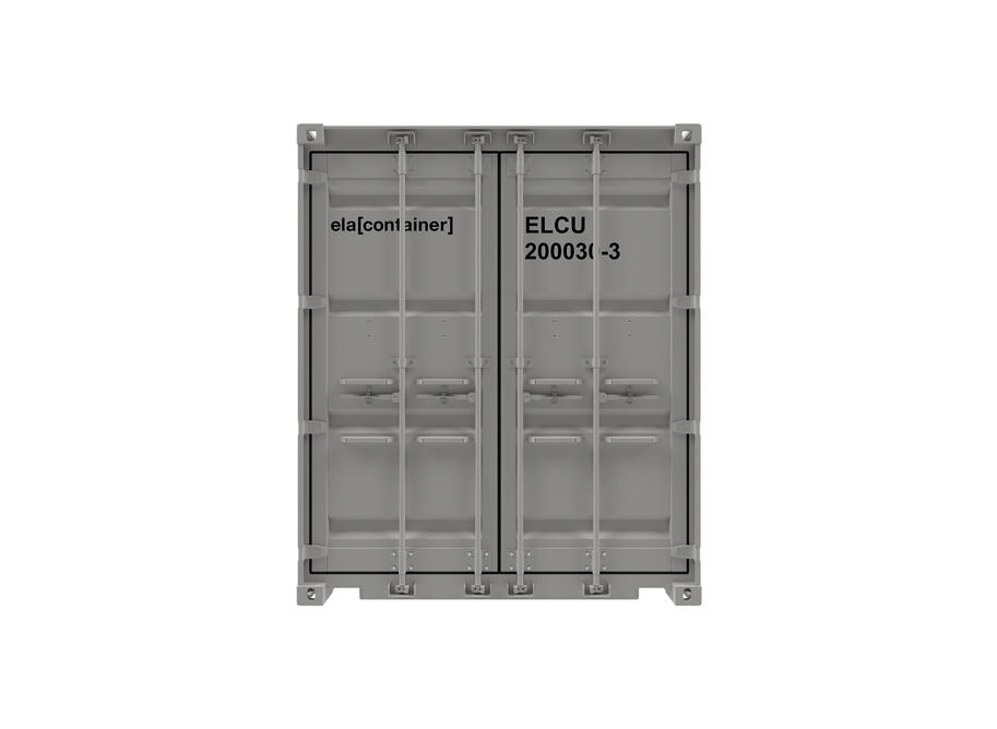 20 ft ELA Offshore Storage Container - closed frontview