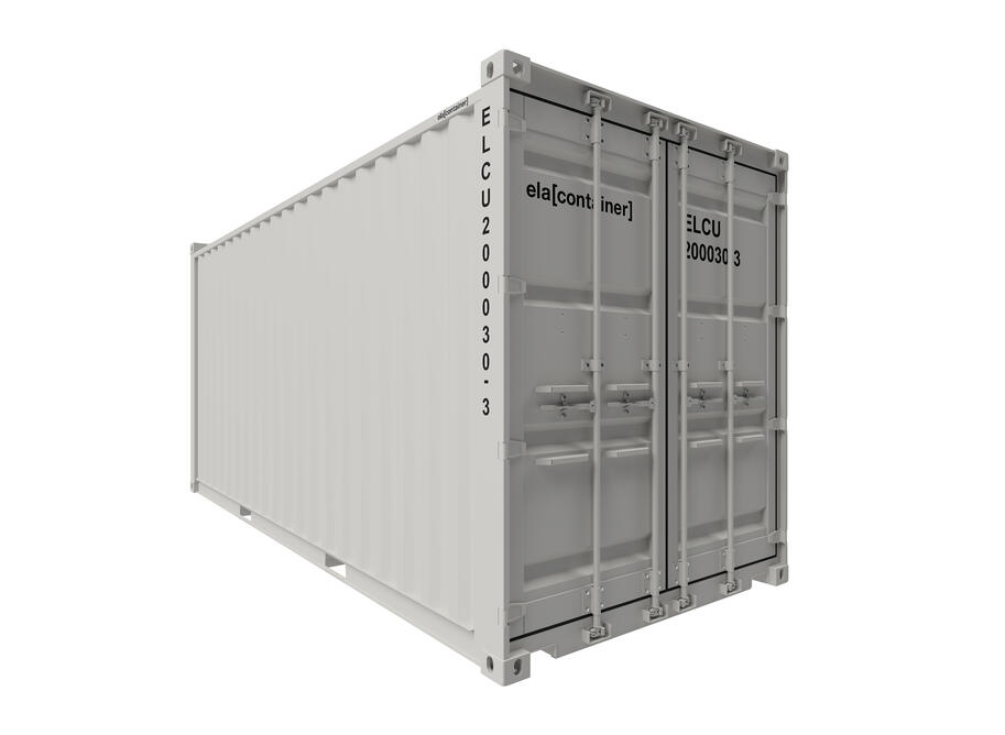 20 ft ELA Offshore Storage Container - closed isoview