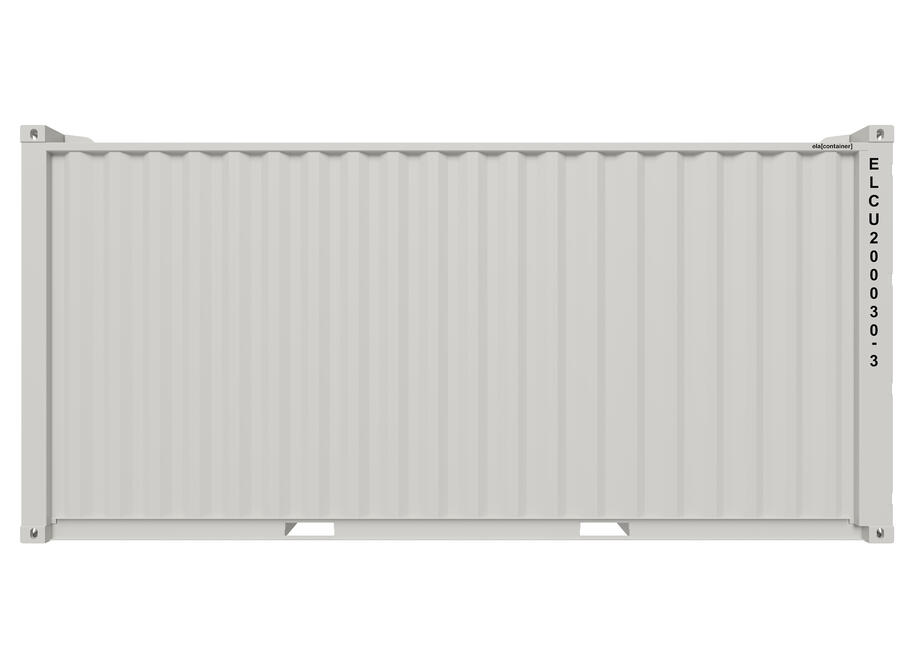 20 ft ELA Offshore Storage Container - closed sideview